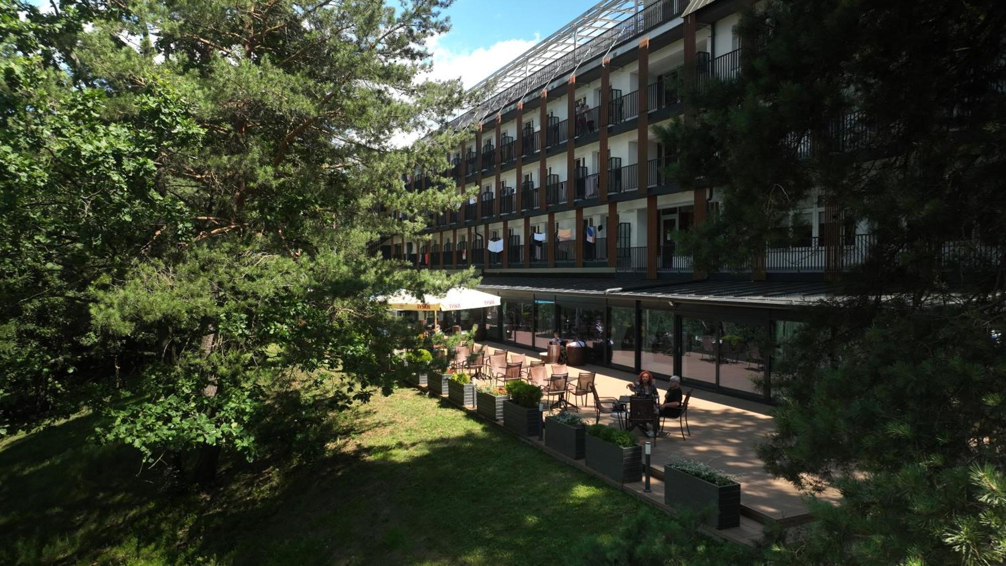 Sanatorium Uzdrowiskowe Augustów Hotel Exterior foto